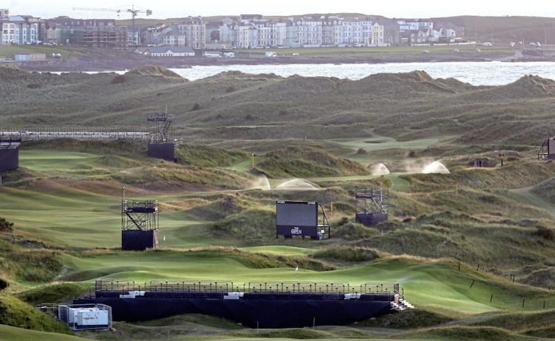 Royal Portrush Golf Club in Portrush, Co Antrim, where The Open will be staged. Picture by Margaret McLaughlin 