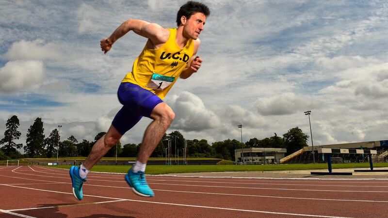 Mark English (above) will face strong competition at the National Senior Track &amp; Field Championships from fellow Donegal athlete Karl Griffen (below) &nbsp;