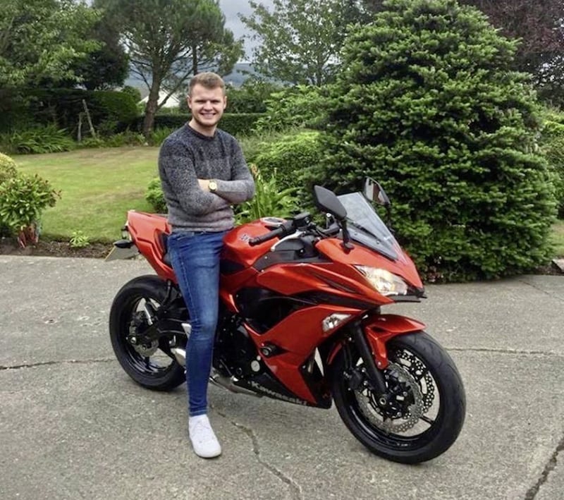 Willis Vogel, who was 21, died in a collision on the Meenacloy Road between Castlederg and Ederney in Co Tyrone on Sunday May 31 