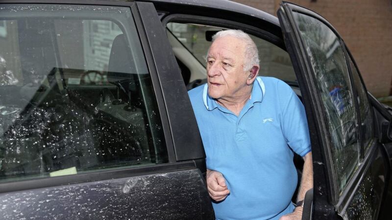 West Belfast pensioner Charlie Hill who was attacked near his home off the Blacks Road. Picture by Mal McCann 
