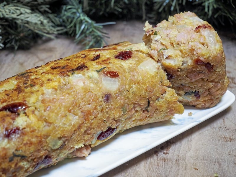 Cranberries, Sage and Onion Stuffing 