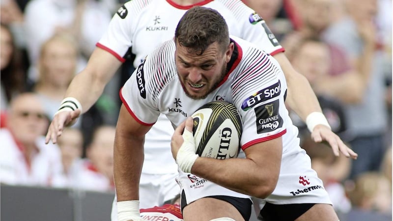 Ulster&#39;s Sean Reidy is expected to make his 100th appearance Picture by Hugh Russell. 