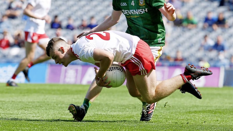 Conor Owens scored 2-4 in Omagh&rsquo;s emphatic win over St Eunan&rsquo;s, Letterkenny 