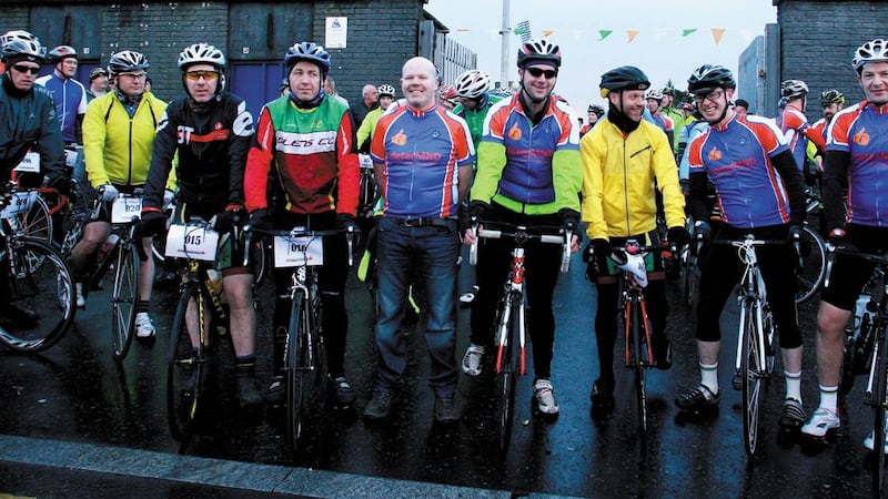 Joe Brolly also took part in the Casement to Croke Park challenge . The cycle was organised by Paul Stevenson and team in aid of DeterMND Trust .  Established on behalf of Anto Finnegan to raise awareness of Motor Neurone Disaese .