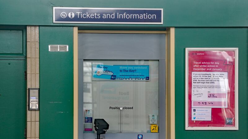 Transport Committee MPs have expressed concern about ticket office closure proposals (Gareth Fuller/PA)