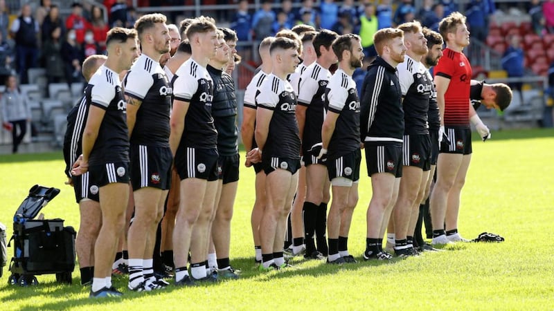 Kilcoo recovered from trailing at half-time to see off Mayobridge at Pairc Esler. Pic Philip Walsh 