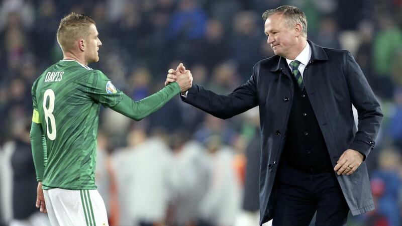 Michael O'Neill has managed Northern Ireland against Germany four times during his eight-year tenure, losing on each occasion. He will be hoping it is fifth time lucky in Frankfurt tonight.