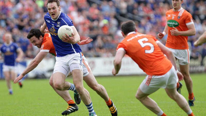 Gearoid McKiernan impressed against Armagh, but was subdued in Cavan's draw with Tyrone a fortnight ago<br />Picture by Colm O'Reilly
