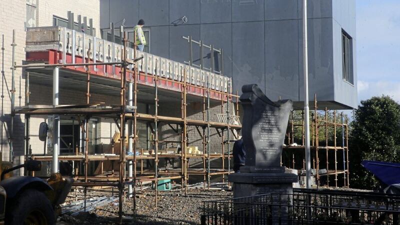 Work is near complete on the Roddy McCorley Republican Heritage Centre  