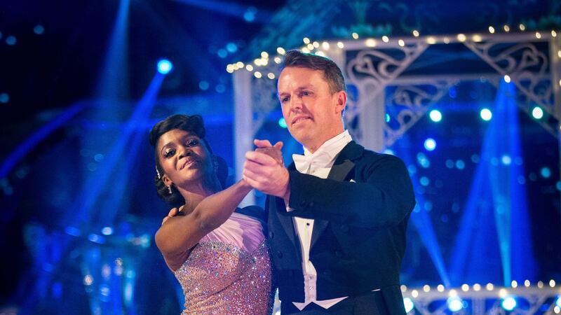 The former cricketer dedicated his waltz to his grandparents on Saturday’s episode of Strictly Come Dancing.