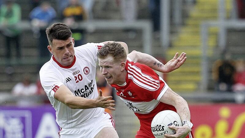 The Ulster GAA summer will start with the clash of Derry and Tyrone.<br /> Pic Philip Walsh
