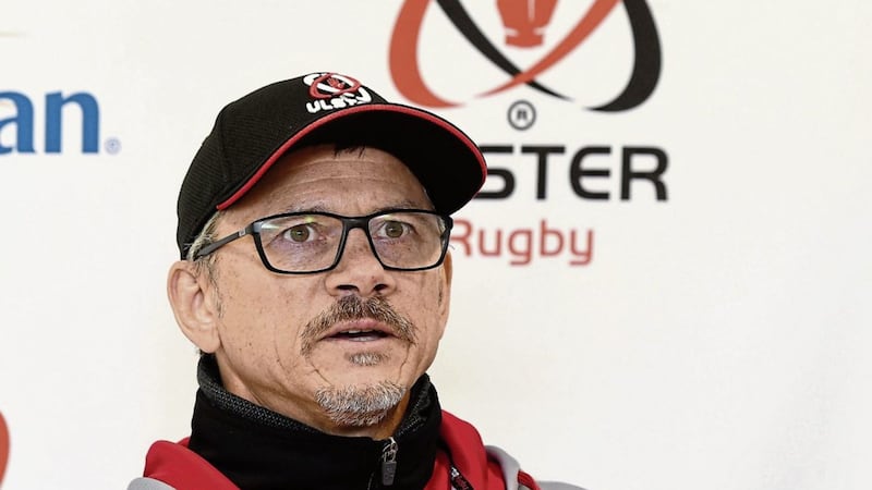 Ulster director of rugby Les Kiss has defended the current form of his side as they prepare to resume their European campaign against Harlequins Picture by Colm Lenaghan/Pacemaker