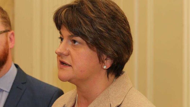 First Minister Arlene Foster has been urged to make a statement on the recent coaching controversy. Picture by Hugh Russell 