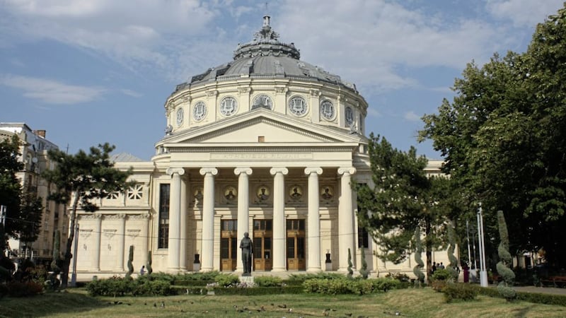 The Romanian Athenaeum in Bucharest 