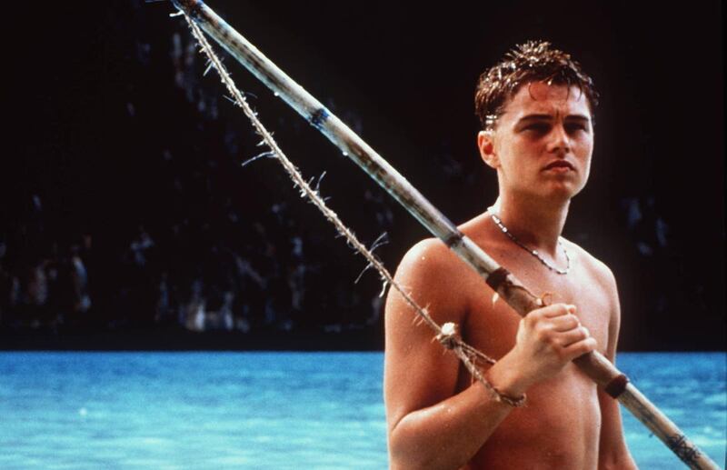 Leonardo DiCaprio in The Beach