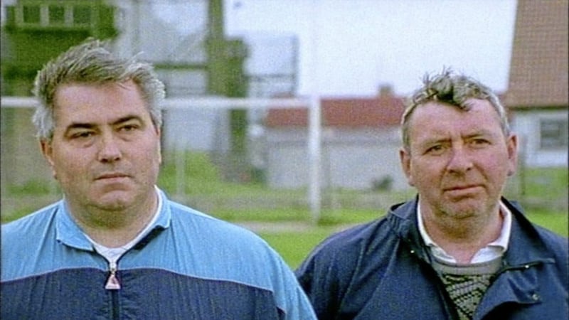 Joe Kernan and Ollie McEntee feature prominently in the 1995 BBC documentary, More than a Game 