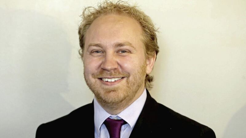 Steven Agnew, MLA and leader of the Green Party in Northern Ireland 