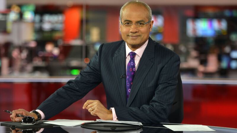 The BBC newsreader said he did not want his wife to see his stoma bag, but that she had to help him clean up after it started leaking.