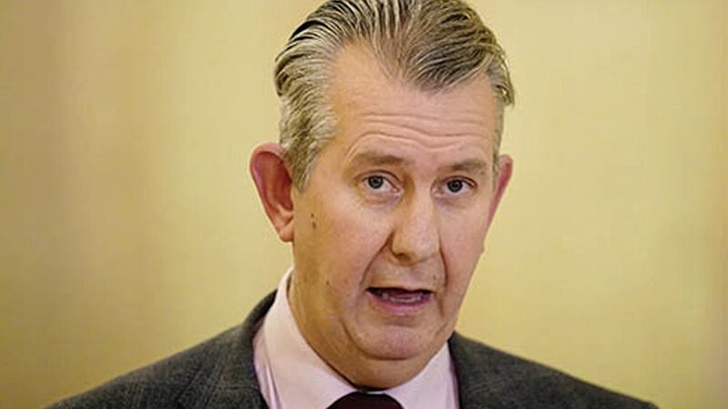 Former agriculture minister Edwin Poots authorised the undersea facility at Larne Lough