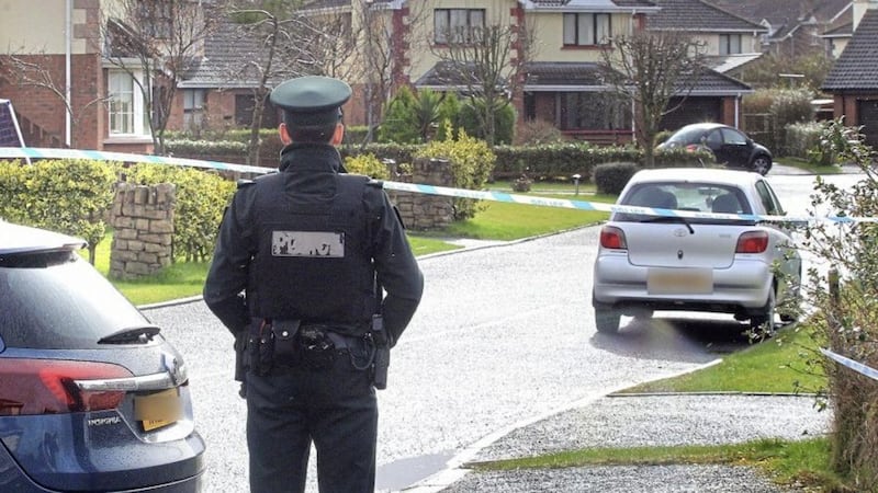 The New IRA bomb was found at the PSNI officer&#39;s home at Ardanlee in February. Picture by Margaret McLaughlin 