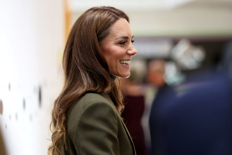 Kate hears of power of music during visit to children’s hospice