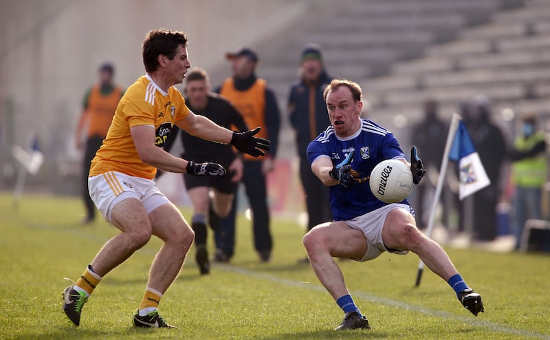 Kevin O'Boyle fought back from three years of injuries to make a fine last appearance for Antrim against Cavan's Martin Reilly in last year's championship.&nbsp;