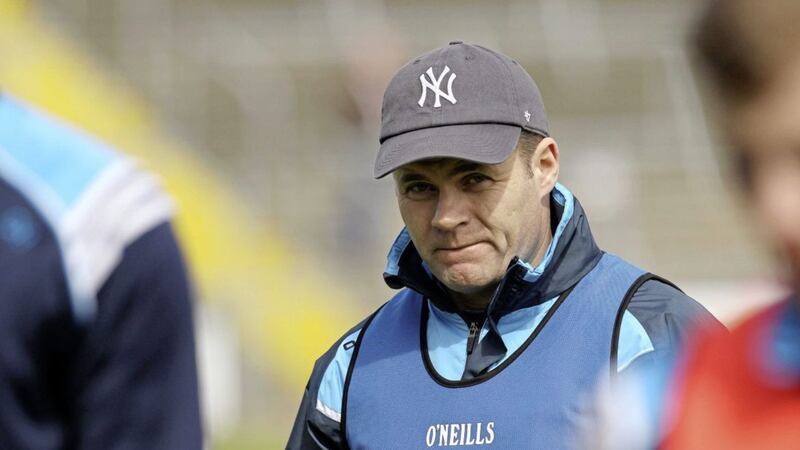 The Dublin County Board has suspended manager Dessie Farrell for 12 weeks following an internal investigation after pictures emerged of Dublin players training at Innisfails GAA club on Tuesday morning. Picture by Philip Walsh 