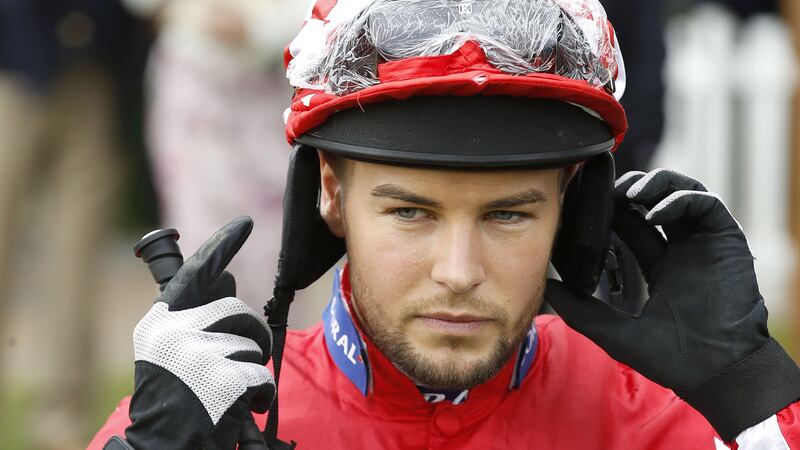 Chris Hughes was in the saddle at York Racecourse.
