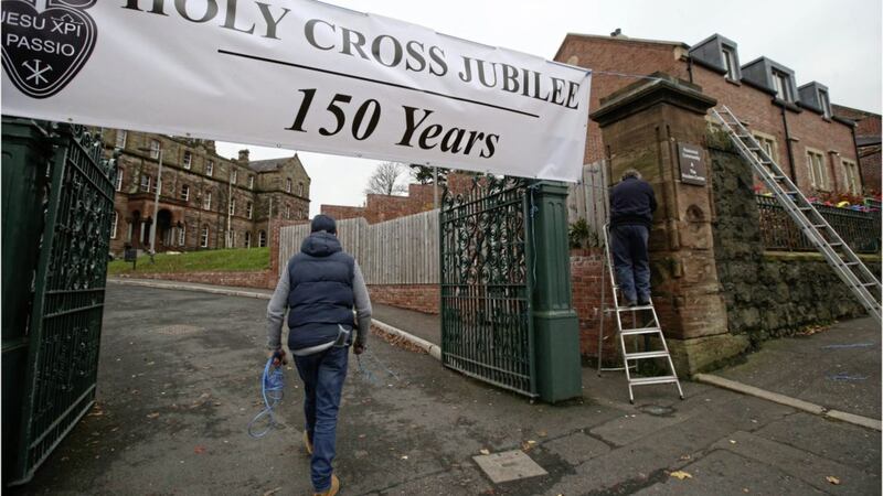Holy Cross Church is marking the 150th anniversary of the Passionists coming to Ardoyne. Picture by Hugh Russell 