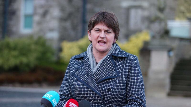 We may see a gentler Arlene Foster after May&rsquo;s Stormont election but for now it is clearly a case of hardline Arlene. Picture by Mal McCann&nbsp;