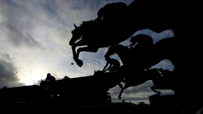 Runners and riders compete in the 16:50 JT McNamara National Hunt Challenge Cup Amateur Riders&#39; Novice Chase during Champion Day of the 2017 Cheltenham Festival at Cheltenham Racecourse. PRESS ASSOCIATION Photo. Picture date: Tuesday March 14, 2017. See PA story RACING Cheltenham. Photo credit should read: David Davies/PA Wire. RESTRICTIONS: Editorial Use only, commercial use is subject to prior permission from The Jockey Club/Cheltenham Racecourse. 