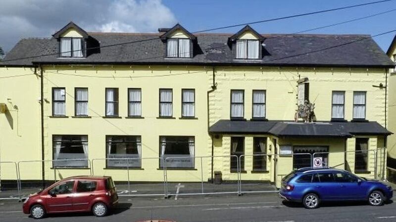 The Glens Hotel in Cushendall, which is up for sale again 