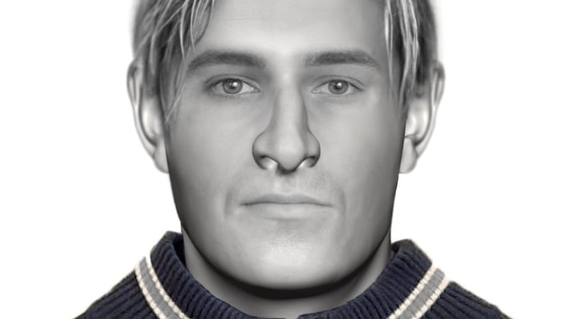 A facial reconstruction of Balmore Man by Dr Toby Houlton