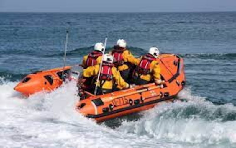 Newcastle RNLI inshore lifeboat first responded after reports swimmer in difficulty on Wednesday morning 