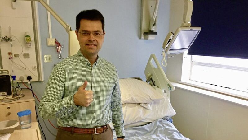 Former secretary of state James Brokenshire is recovering after undergoing surgery for a lung condition 