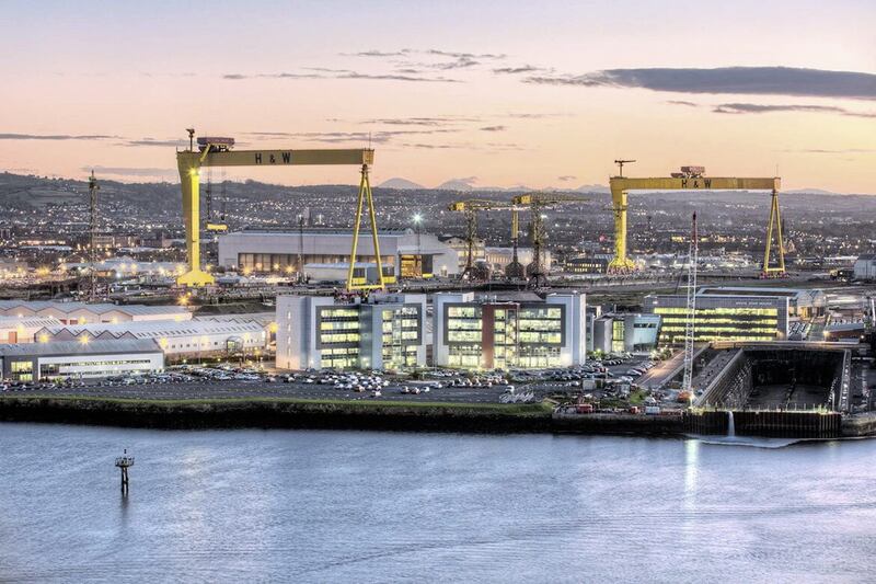 The Catalyst innovation hub in Belfast's Titanic Quarter.