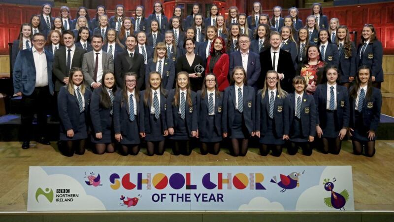 Thornhill College in Derry, winners of BBC Northern Ireland School Choir of the Year, will perform two numbers at tonight&#39;s Irish News Workplace &amp; Employment Awards 