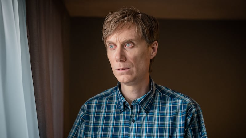 Stephen Merchant plays the serial killer in the new BBC factual drama Four Lives.