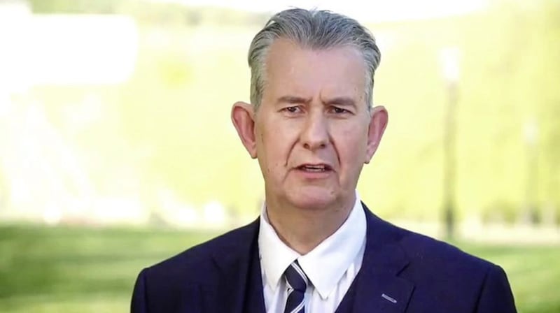 Edwin Poots was the first DUP politician to put his name forward as a successor to Arlene Foster, announcing his candidacy via a social media video 