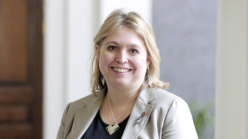 Karen Bradley has refused to say if the PSNI will get extra money to police the border. File picture by Kelvin Boyes, Press Eye