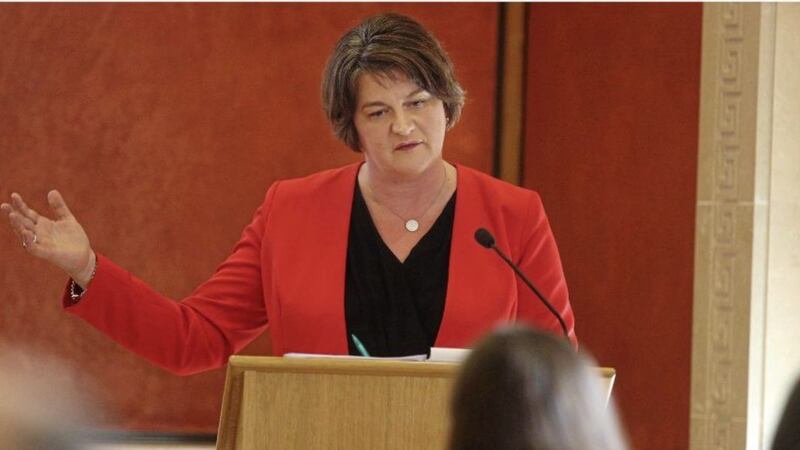 The DUP said &#39;no decision has been made&#39; about Arlene Foster&#39;s attendance at the game. Picture by Hugh Russell 