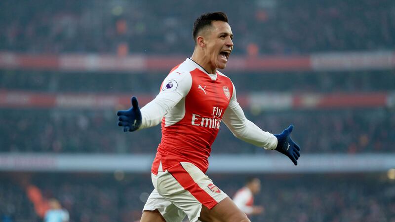 Sanchez's late winner sees the Gunners leapfrog Liverpool and Spurs to take second spot. Pictures by PA