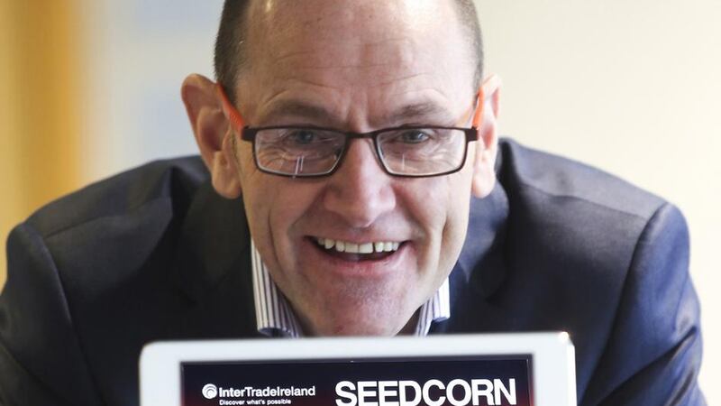 Conor Sweeney from InterTradeIreland encourages entries for the Seedcorn competition 