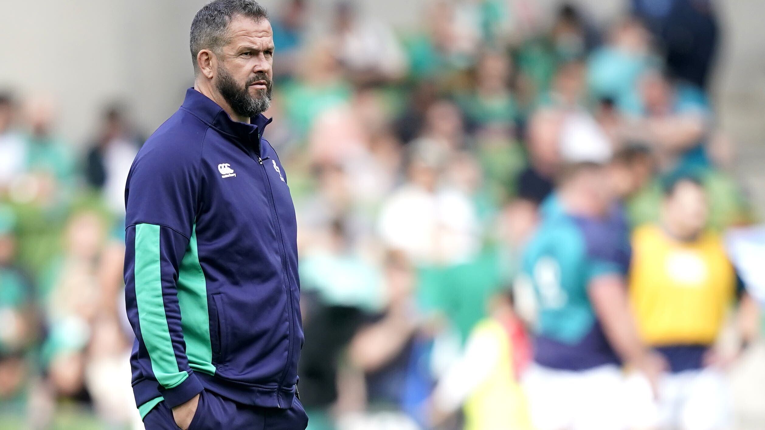 Andy Farrell has guided Ireland to 12 straight wins (Niall Carson/PA)