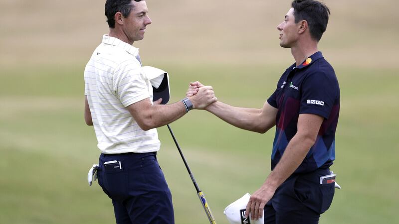 Rory McIlroy and Viktor Hovland played together in the final round of the Open Championship during the summer, and while they were left disappointed then, both might have reasons to be cheerful come Sunday night,  with McIlroy in pole position to win the season-long rankings race, and the Norwegian fancied to claim DP World Tour Champioship glory 