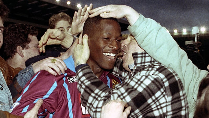 File photo dated 27-02-1994 of Aston Villa's Ugo Ehiogu