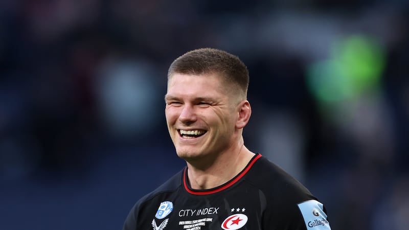 Owen Farrell impressed on his return to action with Saracens