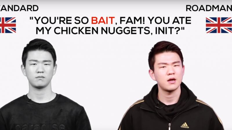 This Korean YouTuber has made a 'roadman' dialect tutorial and it's bare jokes