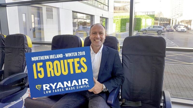 Ryanair chief marketing officer, Kenny Jacobs has said the airline could report double digit growth in Northern Ireland if Air Passenger Duty (APD) was removed 