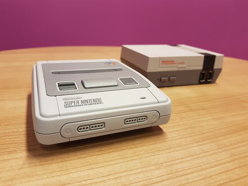 SNES and NES classic mini